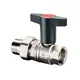 OVENTROP-Kugelhahn-mit-Kunststoff-Knebelgriff-Optibal-mit-Verschraubung-und-Innengewinde-PN-16-DN-20-R-3-4-x-G-3-4-Messing-vernickelt-1075706 gallery number 1